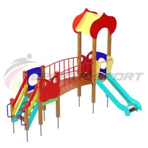 Купить Детский игровой комплекс Полянка ДИК 1603 в Великийустюге 