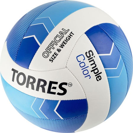 Купить Мяч волейбольный Torres Simple Color любительский р.5 в Великийустюге 